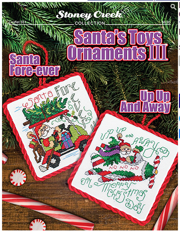 Santa's Toys Ornaments 3 (III) - Leaflet 551