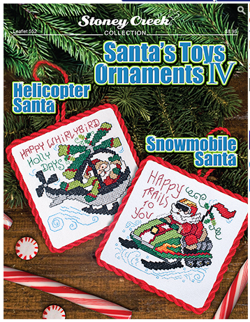Santa's Toys Ornaments 4 (IV) - Leaflet 552