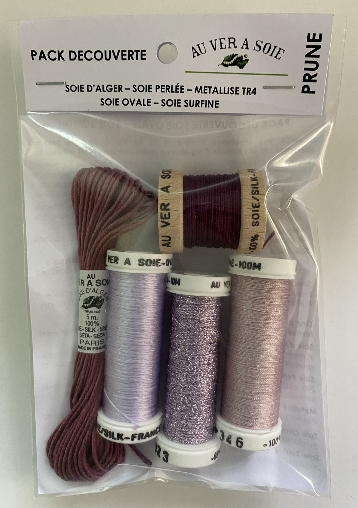 Pack Decouverte - Prune | Plum (Ovale/Surfine)