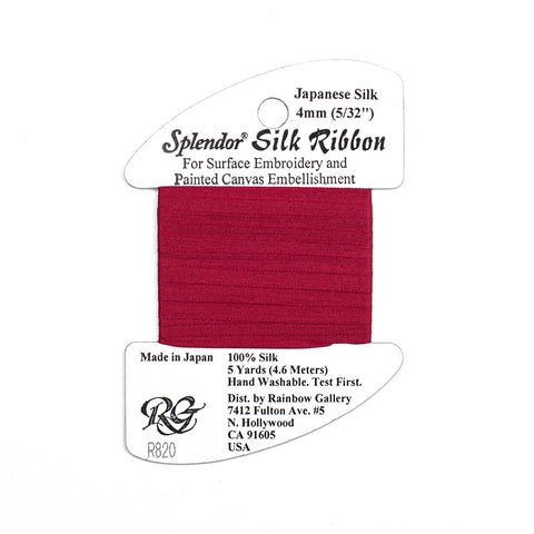 Splendor - 4mm Silk Ribbon (Special Order)