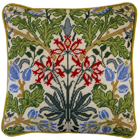 Hyacinth by William Morris - Tapestry Pillow Kit