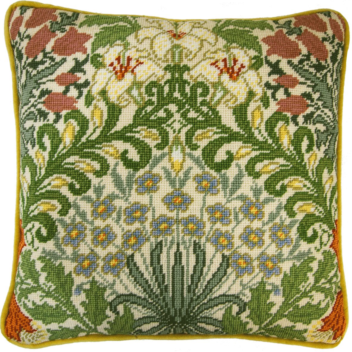 Garden Tapestry by William Morris - Tapestry Pillow Kit