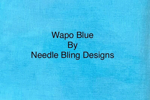 Wapo Blue - Hand Dyed Aida - 16 count (Discontinued)