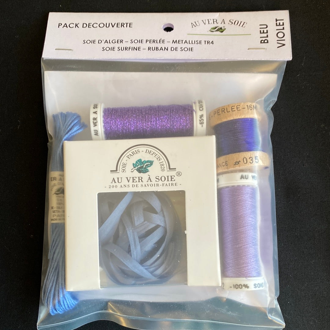 Pack Decouverte - Bleu Violet | Blue Violet (Surfine/Ruban)