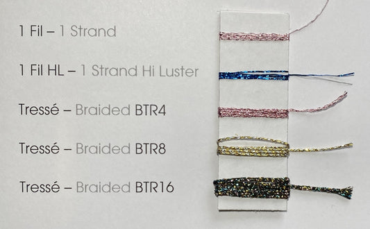 031 - Metallisé Au Sextant | Metallic Braid