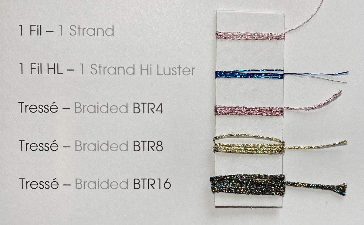 013 - Metallisé Au Sextant | Metallic Braid
