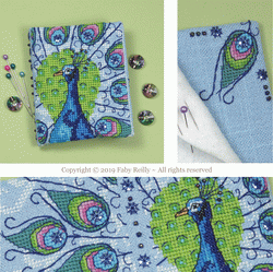 March Embroidery Adventure - Just when you hear the birds and think its Spring ... It Snows :(