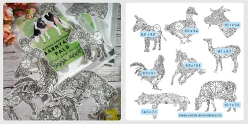 Barnyard Pals - Stick & Stitch Pack