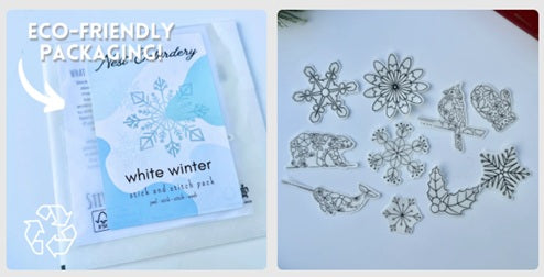 White Winter - Stick & Stitch Pack