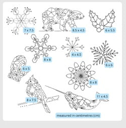 White Winter - Stick & Stitch Pack