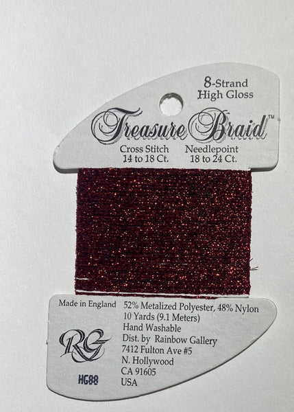 Treasure Braid # 8 - Metallic Braid (Discontinued)