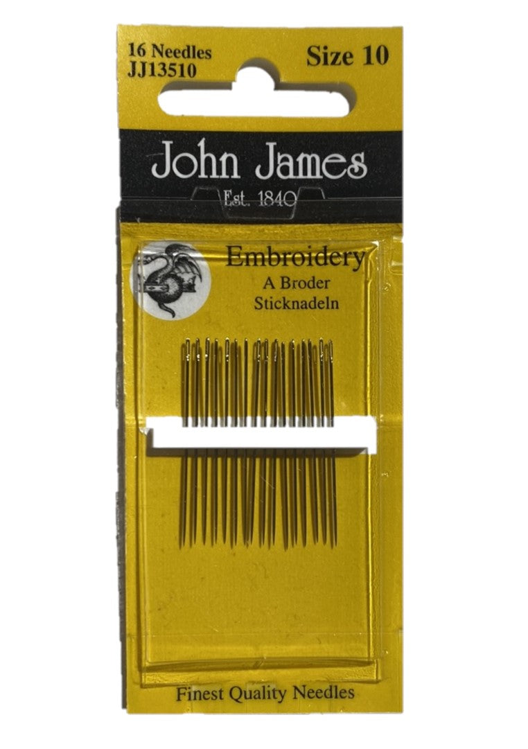 Embroidery Needles - John James