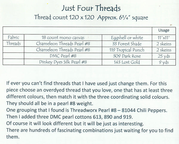 Just Four Threads