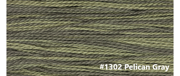 Perle Cotton (Overdyed Skein) Size # 5 Group 1 (1000s range)