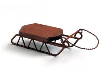 Mini Sled Ornaments - 12 pack
