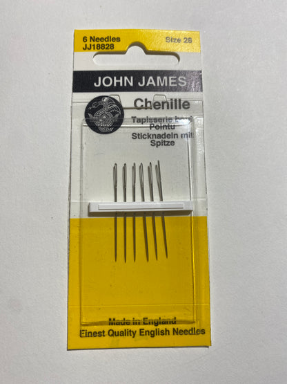 Chenille Needles - John James