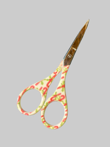 Candy Canes - Colourful Handle Scissors