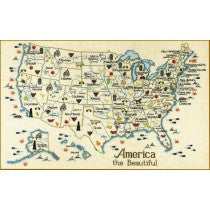 America the Beautiful - Map Series