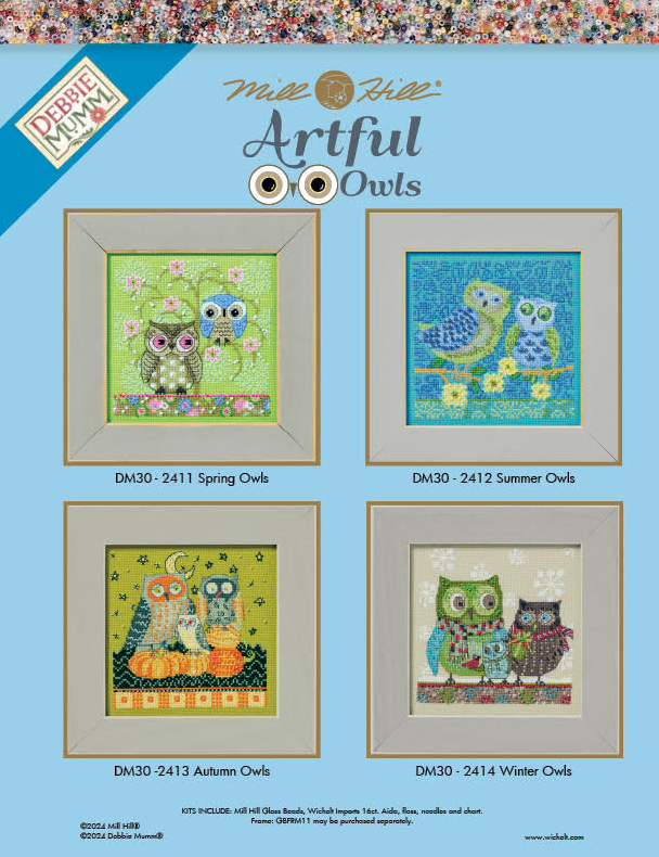 2024 Debbie Mumm Kits by Mill Hill Embroidery Marketplace Calgary