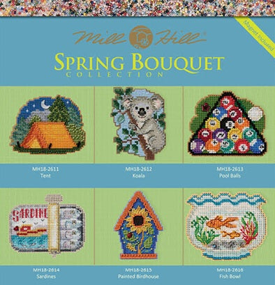 2026 Spring Holiday Ornament Kits by Mill Hill