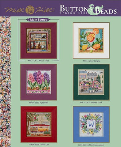 2026 Spring Buttons & Beads Series by Mill Hill