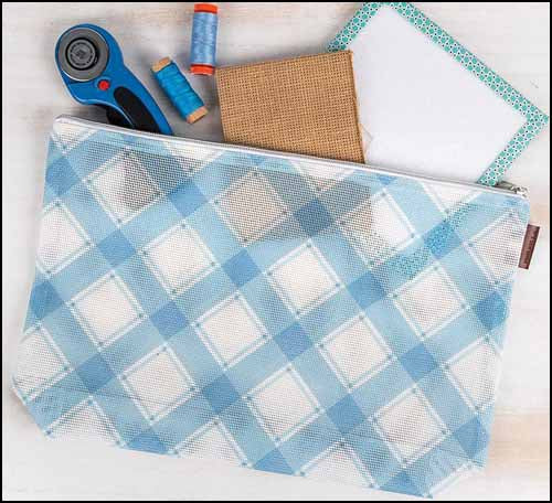 Mad for Plaid Project Bag | Pouch