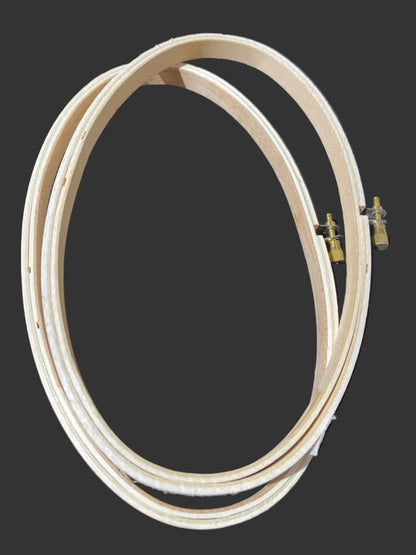Embroidery Hoops - Basic Wooden (Plywood Old Style)