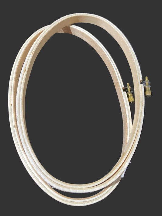 Embroidery Hoops - Basic Wooden (Plywood Old Style)