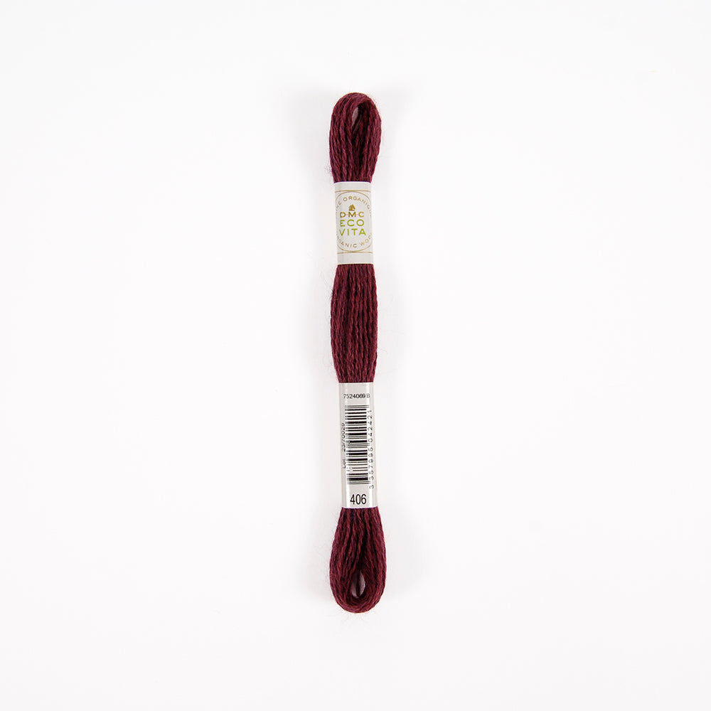 Eco Vita Naturally Dyed Organic Wool Thread