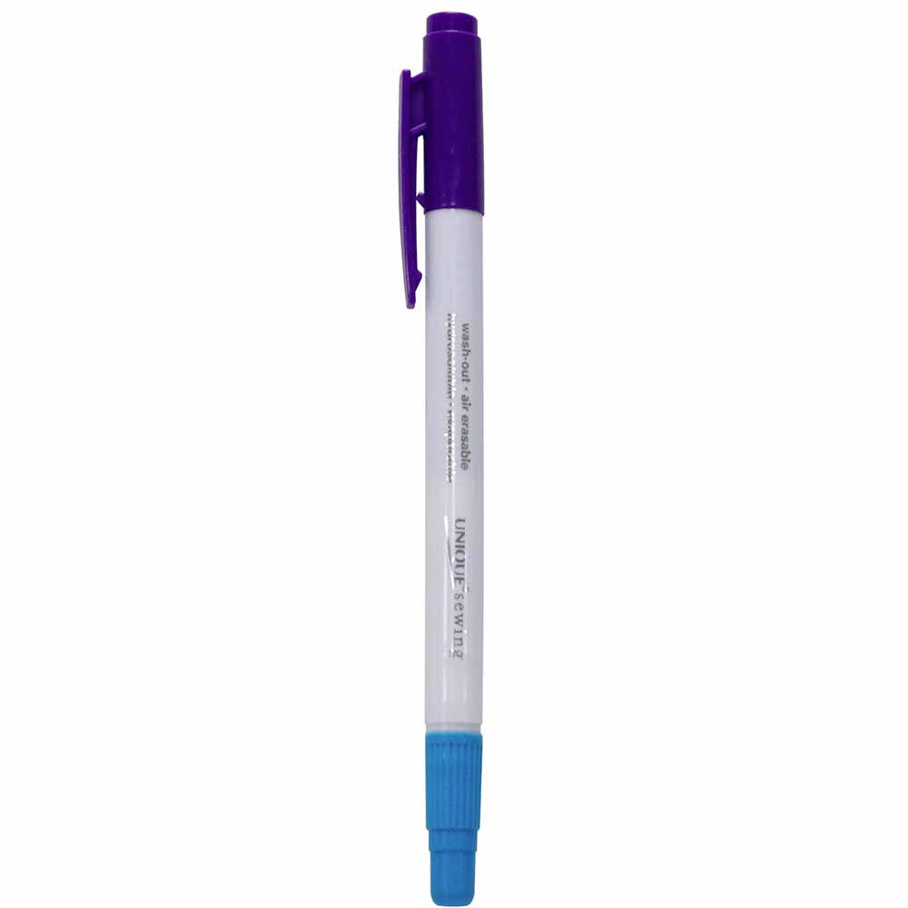 Dual-Tip Wash-out/Air Erasable Marking Pen