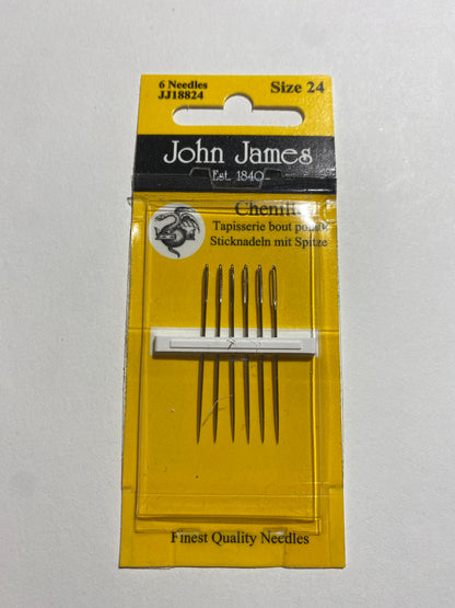 Chenille Needles - John James