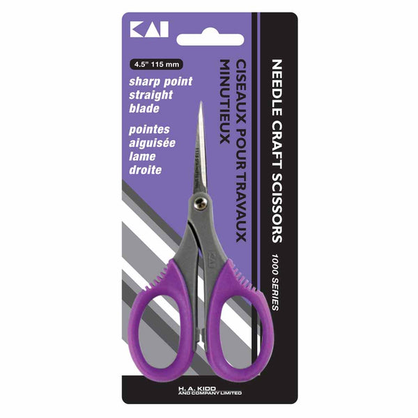 KAI 1000 Series Needlecraft Scissors - 4 1⁄2″ (11.4cm)