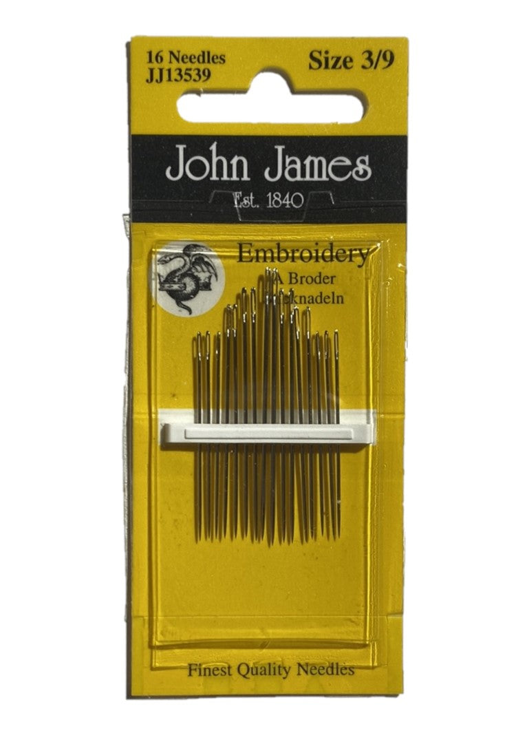 Embroidery Needles - John James
