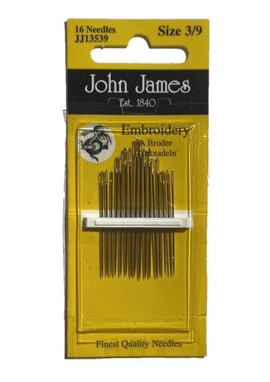 Embroidery Needles - John James