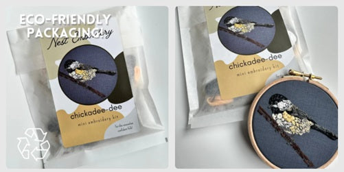 Chickadee-dee - Mini Embroidery Kit