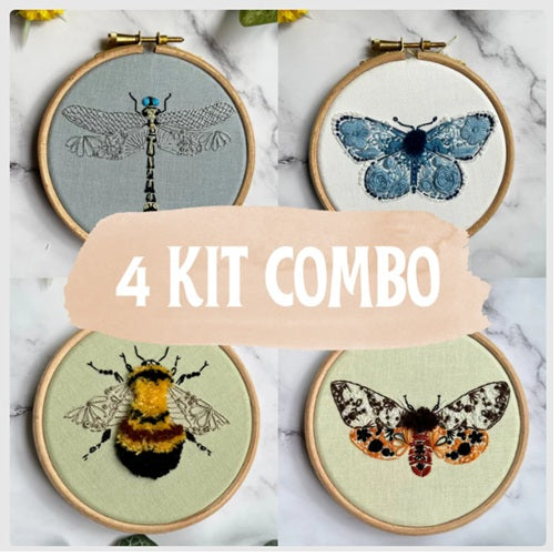 Endangered Insect - Four Mini Kit Bundle
