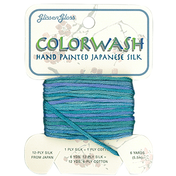 Glissen Gloss Colorwash Silk (Hand Painted)