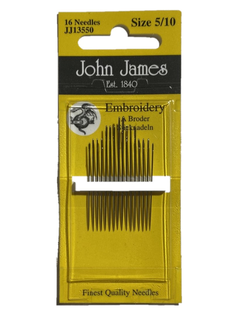 Embroidery Needles - John James