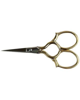 Gold handle embroidery Scissors - 3.5"