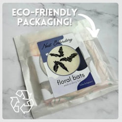 Floral Bat - Embroidery Kit