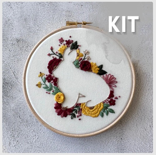 Spring Hops - Embroidery Kit