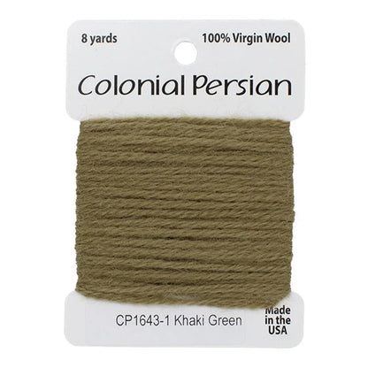 Persian Yarn - Cards - 600s GREENS