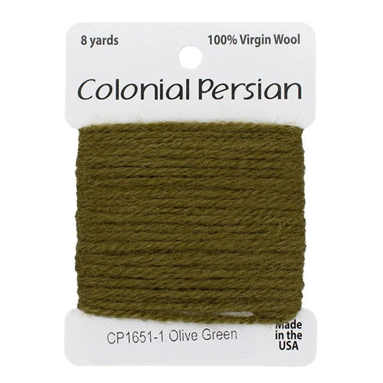 Persian Yarn - Cards - 600s GREENS