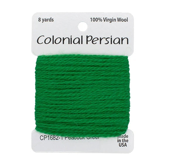 Persian Yarn - Cards - 600s GREENS