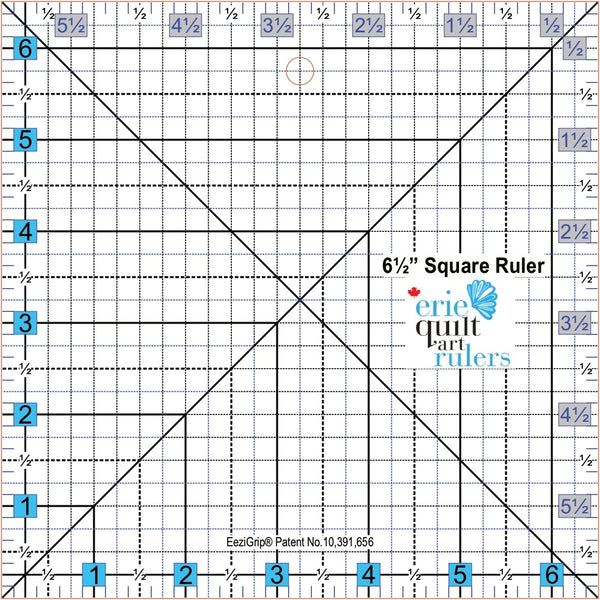 Quilting/Sewing Non-Slip Ruler - Squares