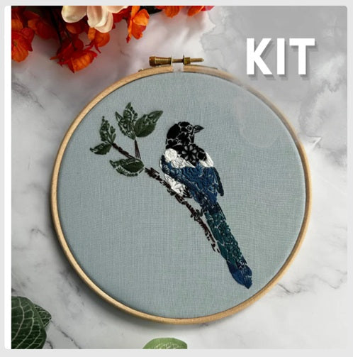 Mister Magpie - Embroidery Kit