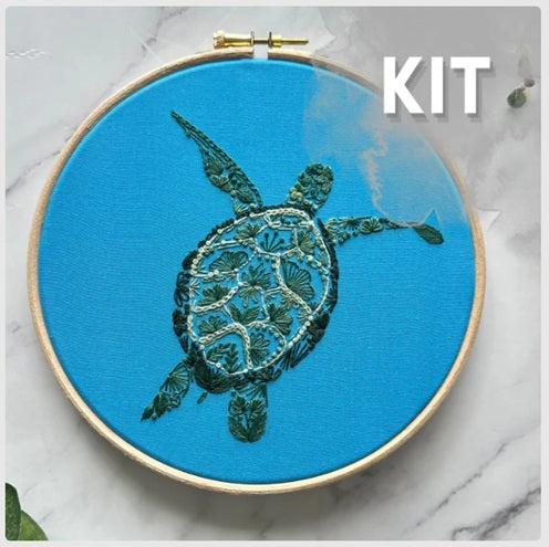 Turtle Time - Embroidery Kit