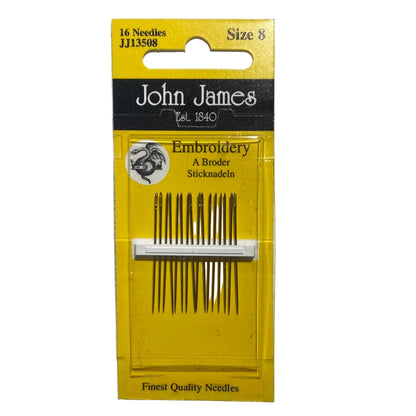 Embroidery Needles - John James