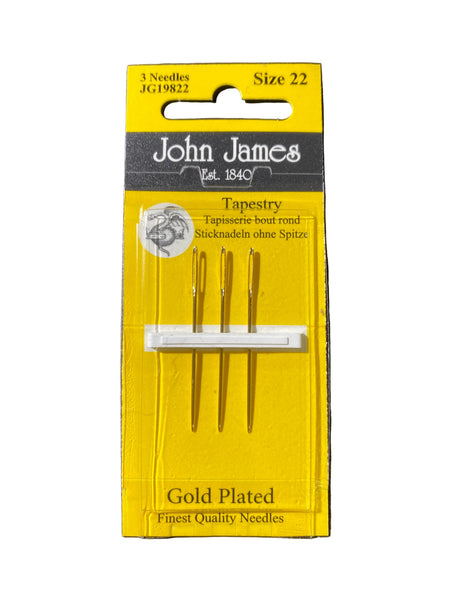 Tapestry Needles, Gold - John James