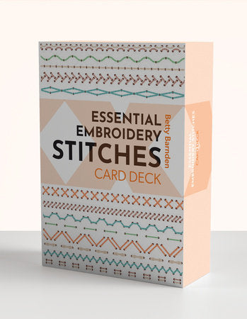 Essential Embroidery Stitches: Card Deck